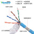 沃莱得（Vanland）电缆 ETHERNET CABLE-300/300V-2*2*24AWG 柔性CTA5e工业网线 符合欧盟CE 1米 蓝色