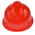 伏兴 防溅面屏+帽套装 耐高温透明防护面罩配帽 电焊面罩+帽二合一 红色