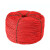 汇采 多功能捆扎绳晾衣货物捆绑防滑耐磨绳子户外搭建加厚尼龙绳 红色4mmx100m