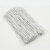 海斯迪克 包塑铁丝扎丝 扁形电镀锌铁丝扎线 Φ0.55mm 白色30cm（1000根） HKL-322