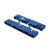 AMJ2三相绝缘母线夹 JK柜用 蓝色母线框铜排夹母线支撑架 AMJ2 双排(相距130) 10*60
