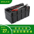 电池盒子电动车三轮车48V60V20A32A手提通用移动改装电瓶空盒外壳 整套黑色72V20A越野者电池盒