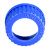 GL45 耐高温螺口试剂瓶盖 PBT盖子 流动相盖 蓝盖瓶盖子 彩色实心 GL45蓝色开孔盖 34mm