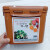 密小米韩国泡菜盒 韩国e-jen泡菜保鲜盒黄土咸菜食品级大容量冰箱加厚提 方形 3.4L 22*14.5*17cm 1.