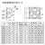 德通 FAS40-4（16寸 380V）方形工业换气扇厨房卫生间静音小型静音换气扇窗式大功率换气扇工业换气扇通风机