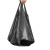 海斯迪克 HK-369 工业加厚背心式垃圾袋 一次性手提式垃圾袋塑料袋 大号垃圾袋 手提式加厚黑色30*50cm 100个