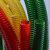 PUBLIC-CO 波纹管彩色穿线软管汽车线束塑料管PE波纹管 Φ36*42.5 100/卷