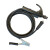 沪工 电焊机配件使用 焊把线 国标电缆线接地钳龙头线套装 16平方 (16平方)2米接地线+7米焊把线