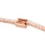 BOWERY C型线夹CCT-122平方紫铜分线器电缆分支连接器铜线卡铜绞线中间连接头 1个