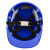 勒塔(LETA) 安全帽蓝色款带透气孔 ABS 电力 工地 工程 工业 建筑 防砸抗冲击LT-PPE563