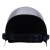 100V 自动变光电焊面罩焊帽焊强光焊工面具烧焊头盔头箍9100X 9100X面罩无边窗