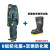 4000防护服应急救援公路抢险液密型级重型防化服 重型防化服+双钢防化靴 M