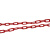 金诗洛 KSL201 塑料警示链条  路锥链条 隔离链子 链条 警示防护链条 隔离墩链条（10mm黄黑-5米）