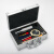 QFH附着力测定仪百格刀油漆涂层检测漆膜划格器旋转式合金盒刀片 铝合金箱(1/2/3mm刀片各一个)