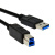 酷比客 USB3.0打印线/USB/AM-BM/黑色/1MLCCPUSB3AMBMBK-1.5M