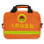 纳仕德 人防应急包 家庭储备物资自救应急救援包 28件套橘黄色 JXA0134
