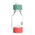 流动相溶剂瓶盖1孔2孔3孔GL45通用蓝盖试剂瓶盖子高效液相HPLC溶剂瓶盖 流动相瓶盖3孔 绿色盖