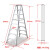 稳耐（werner）T378CN 铝合金梯子折叠双侧2.4米工程梯八步人字梯工业梯楼梯