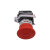 贝傅特 按钮开关 提拉拔式自锁开孔22MM红色蘑菇头自锁一常闭控制按键手柄 XB4-BT42