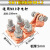 HKNA定制直销铜铝变压器线夹SBG12-22佛手抱杆设备线夹接线夹端子电力金具加达斯 铜SBT-M18