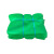 语塑 防尘网 2000目-125 盖土网 绿色 耐风化 耐用 圆丝密目 100平方装 企业定制尺寸