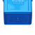 震迪塑料垃圾桶20L含盖上海分类款（可回收）弹盖蓝色垃圾箱 KT564 