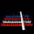 诺安跃 PVC红电工穿线管U型塑料固定水管排卡10位连排 拼装卡 迫码  30根起批 16排卡10位白色（窄位） 3天