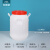 科威顿定制发酵桶塑料桶酵素桶密封加厚储水桶蜂蜜桶专用大桶10升HKNA 红色 20L出口款配红盖