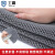 工霸（GONGBA）镂空防滑地垫 PVC防水垫卫生间厕所厨房塑料防滑脚垫  4.5mm 0.9米宽 红色 1米