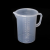 HKNA量杯带刻度量筒奶茶店用具工具塑料计量杯1000ml5000毫升 1000ml无盖