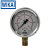 适用于德国WIKAEN837-1压力表213.53不锈钢耐震真空气体液体油压表可开票 0-0.4MPA/BAR
