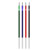 uni 日本MSXE5-1000三菱多功能笔复合笔4色中油笔+0.5铅笔多色笔1支笔5用功能笔 配套笔芯10支装0.5黑色