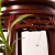 本素（bensu） 本素 明清实木花架中式木质多层落地阳台花盆架 非铁艺客厅花几花台 榉木色 台面30高60【厘米】1个