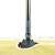 冰禹 BYJZ-3008 黄白色平板拖把 尘推排拖 棉线宽长地拖 80cm整套带杆