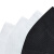 Sagovo 一次性灭菌口罩 立体折叠4层独立包装防飞沫灭菌口罩 大号 黑色10只