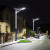 稳峰太阳能路灯太阳能灯室外新农村带杆道路广场工程（不含安装） 100w（光控100平方）壁装+杆装配件