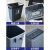 泰禧阁定制办公室车间干湿分类垃圾桶复工带盖户外垃圾分离大号商用厨房 40L-【其他垃圾】-灰色