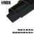 橡胶垫耐油磨防滑黑色工业橡胶板加厚减震胶皮配电房高压绝缘胶垫 黑色优质款500*500*1mm