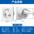 艾美特排气扇卫生间窗式换气扇6寸浴室玻璃墙壁强力排风扇APB(C)15/SLIM6