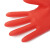 谋福 CNMF8571洗衣洗碗手套 家务橡胶手套 清洁手套 乳胶橡胶手套 牛筋款（45款 红色乳胶手套） 大号