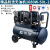 空压机无油工业级打气泵220v大型空气压缩机喷漆高压气泵 精品双极无油机1680W250L