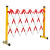 移动圆管绝缘伸缩管式护栏电力安全幼儿园护栏隔离带不锈钢栏隔离 升级特厚款高1.2长6米管式