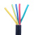 国标电缆2户外电源线三相四线五线VVR/RVV护套线5芯10平方阻燃电线 2芯4平方/米