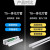 雷士（NVC）0.6米LED灯管T5无影灯管一体化T5支架套装7W暖白光4000K