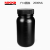 日本NIKKO试剂瓶HDPE塑料瓶圆瓶大口小口黑色避光样品瓶避光液体瓶ASONE亚速旺进口耐酸碱 黑色大口圆瓶 250ml