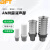 贝傅特 AN树脂消声器 硬质氧化缸体有效降噪气动电磁阀塑料排气真空消音器精密设备 AN600-10 