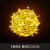 博雷奇挂树藤球灯户外防水led灯串街道亮化创意满天星圆球铜线装饰彩灯 黄色20厘米 黄光