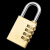 阿力牛 AQJ84 防盗拉杆箱锁 背包锁 黄铜挂锁 密码挂锁 柜门锁 4轮密码（小号）