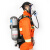 普达MJ-4005空气呼吸器面罩 消防救生正压式压缩呼吸器 空呼面罩 需配呼吸器使用 定制