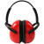 尚琛专业隔音耳罩耳塞防噪音工作学习用工业防护耳罩儿童小孩睡眠睡 动感型 红色 XL